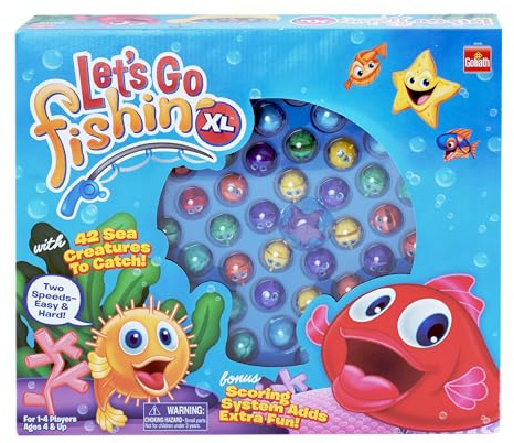 Pressman Let's Go Fishin' XL: Deep Sea Edition, Multicolor, 5