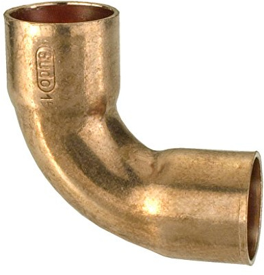 Cornat Lödbåge 90 grader, koppar, 2 hylsor, A 18 mm, 10 stycken, 1 styck, T5602A18