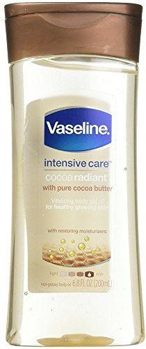 Vaseline Total Moisture Cocoa Radiant Body Gel Oil – 6,8 oz – 2 Stück Vaseline