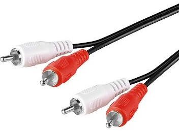 EWENT CAVO AUDIO STEREO RCA 0.5m