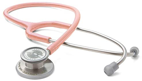 ADC Adscope 608 - Stetoscopio clinico con testina convertibile - Rosa