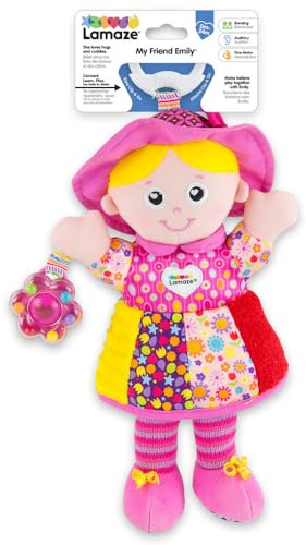 LAMAZE My Friend Emily, Clip on Pram and Pushchair Newborn Baby Toy, Sensory Toy for Babies Boys and Girls from 0 to 6 Months, Autres