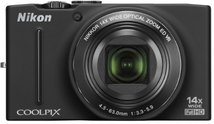 Nikon Coolpix S8200 Digitalkamera (16 Megapixel, 14-fach opt. Zoom, 7,5 cm (3 Zoll) Display, Full-HD-Video, bildstabilisiert) schwarz