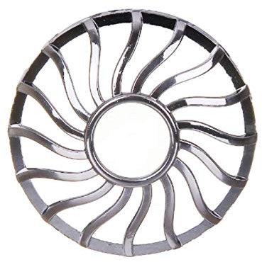 Yankee Candle Curve Gun Metal Illumalid, silber