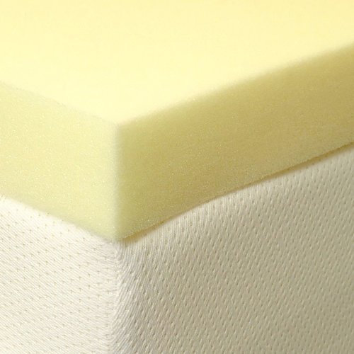 Littens 1 (25mm) Single Bed Size Visco Memory Foam Mattress Topper, Orthopaedic, Support, Pain Relief (3ft, 91cm x 190cm) UK Made