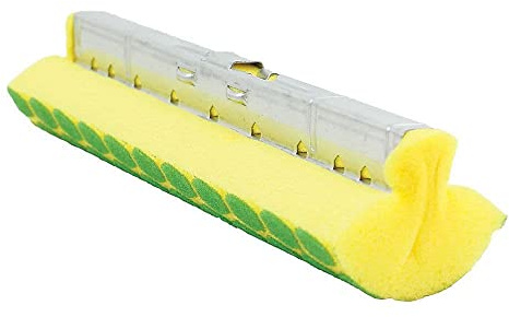 Libman Nitty Gritty Roller Mop Refills | Scrub Mop | Wet Mop | Mops for Floor Cleaning | Sponge Mop | Self Wringing Wood Floor Mop | | 6 Replacement Mop Heads Included