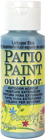 Deco Art Outdoor Acylic Paint, Acrylic, Larkspur Blue, 59 ml