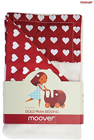 Moover Maxi Puppenwagen-Bettwäsche / Puppenbettwäsche (5-teilig)