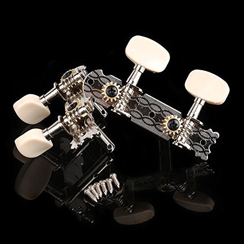 Guitare Mécanique Tuning Peg 2R2L pour Ukulélé Banjo 4 cordes Instrument
