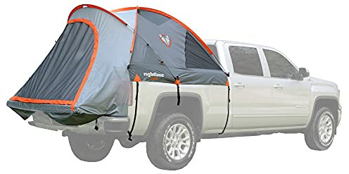 Rightline Gear Uni – Erwachsene Mid Size Short Truck Tent (5') Mittelgroßes Kurzbett-LKW-Zelt (1,52 m) – Hochbett, GRAU, 5 Foot-Tall Bed
