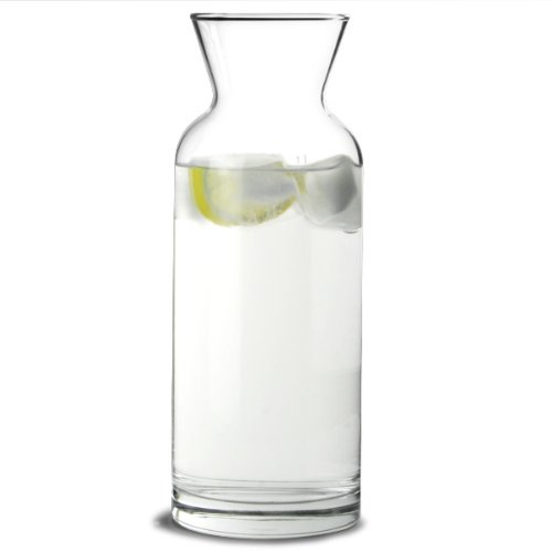 Pasabahce Village Carafes (35oz / 1ltr) - Case of 6 - Wine Carafes, Water Carafes, Glass Carafes, Glass Decanters