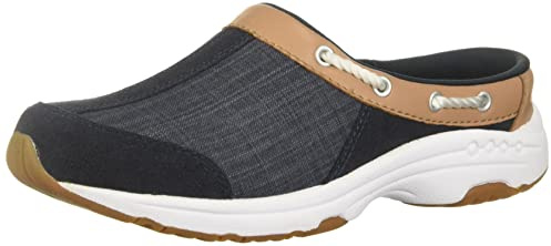 Easy Spirit Travelport Women's Slip On, 8 B(M) US, Navy-Tan