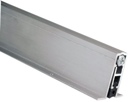 Pemko Aluminum Automatic Door Bottom, Mill Finish, Sponge EPDM, 9/16”W x 36L x 1-3/8”H