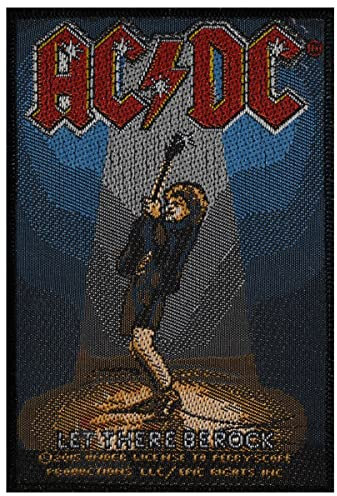AC/DC ACDC - Patch Aufnäher - Let there be rock 7x10cm
