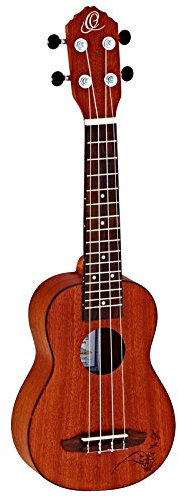 Ortega Guitars Sopran Ukulele Akustisch – Bonfire Series – Sapele, Natur (RU5MM-SO)