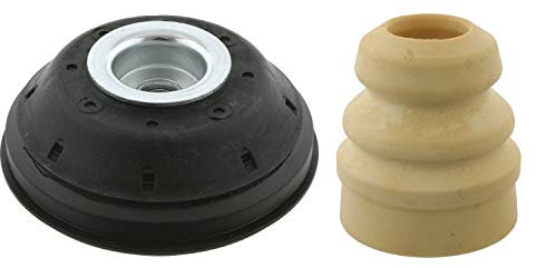 febi bilstein 28406 Federbeinstützlagersatz mit Kugellager und Anschlagbegrenzer , 1 Stück, Black