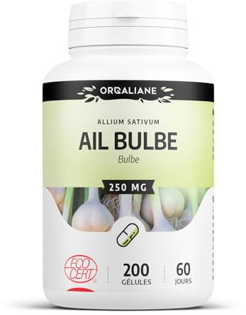 Ail Bio - 200 gélules à 250 mg - Allium sativum