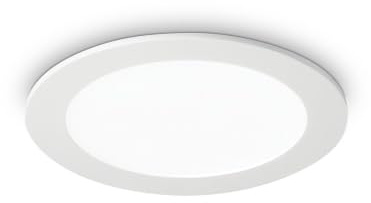 Ideal LUX Groove 10w Round 3000k Lampada da Incasso 1 Luce 2 d 11,8 x h 3,5 cm