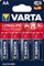 varta 4706 Max Power Batterie, AA, 4er pack