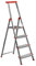 Escalera Aluminio Rolser BRICO 220 4 Peldaños Anchos. Certificada según Norma Europea EN-131 para Uso doméstico y Profesional.