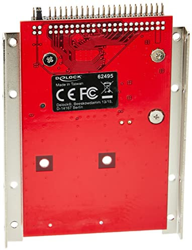 Delock 62495 Konverter IDE 44 Pin > mSATA mit 2.5″ Rahmen (7 mm)