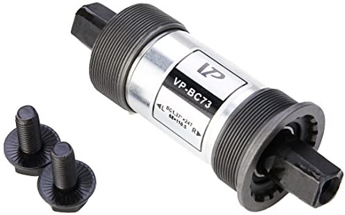 VP Components BC73 Vierkant-Patronen-Tretlager, 68 x 127,5 mm, grau