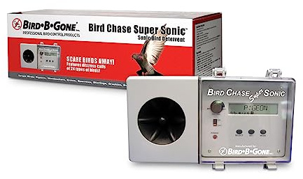 Bird B Gone Bird Chase Super Sonic, Outdoor Sound Repellent
