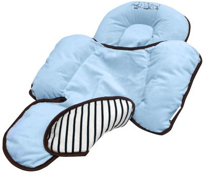 Happy Kids 28605 Verkleinerer für Kindersitz, Babyschale, hellblau