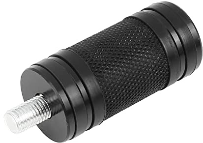 sourcingmap Schwarze CNC Aluminium Schaltraste für Motorräder - M8 x 1,25 dimensioniert