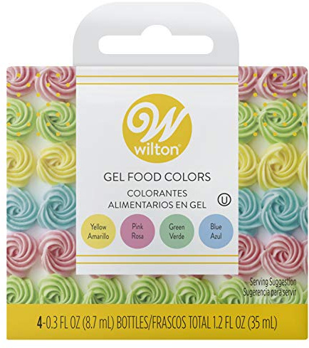 Gel colorante alimentare imposta 4/Pkg-Pasqua