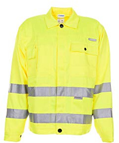 Planam 2002058 Tamaño 58 Chaqueta de talle High visible, color amarillo