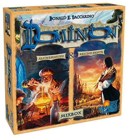 Rio Grande Games 1407 - Dominion Mixbox (Reiche Ernte 4. Erweiterung und Alchemisten 2. Erweiterung)