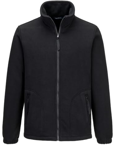 Portwest F400 Argyll Heavy Fleece Jacket Mens | EN 14058 Class 4, 100% Polyester Anti-Pill Finish, Zipped Pockets