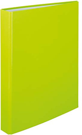 Idena 10331 - Ringbuch A4, 2 Ringe, Rücken 30 mm, apfelgrün