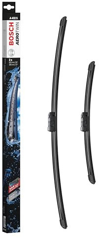 Bosch Scheibenwischer Aerotwin A432S, Länge: 650mm/380mm – Set für Frontscheibe