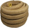Doubleyou Geovlies & Baustoffe | Kokosdrainage | Drainagerohr mit Kokosummantelung | DN80 Gelocht | 20 Meter | Flexibles PVC-U Dränrohr | DIN 1187 | Effektive Entwässerung für Keller, Garten und mehr