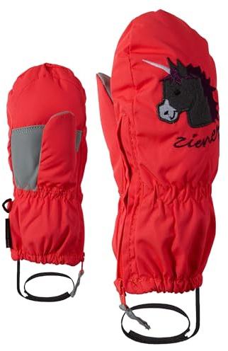 Ziener Le Zoo Minis Gants pour Fille Rose Rose Fluorescent 80 cm