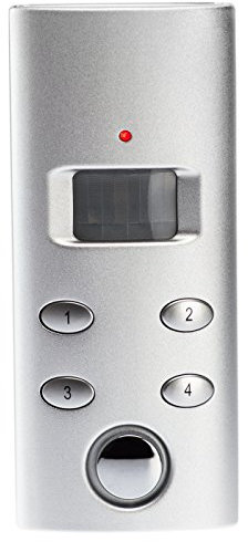 KOBERT GOODS – drahtloser Tür-, Fenster- oder Vitrinenalarm SP62 Einsatz als Alarmanlage, Einbruchsschutz, Home-Security Mit PIN-Code-Eingabe sowie 130 db-Alarm [Energieklasse A]