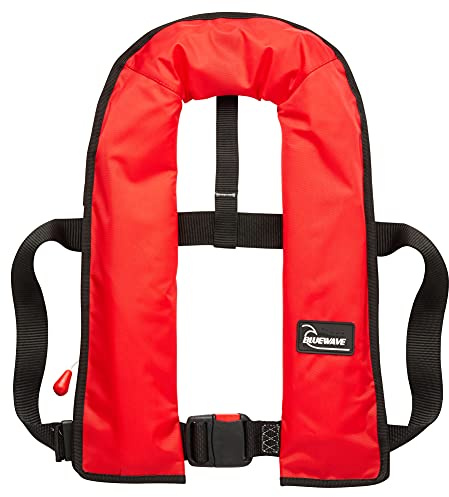 Bluewave Lightweight Automatic lifejacket 150N Red