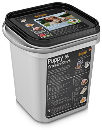 BELCANDO Puppy Granula Start [5 kg] Welpenfutter | Aufzuchtfutter für Welpen | Granulat für Welpen zur Entwöhnung ab der 4. Woche