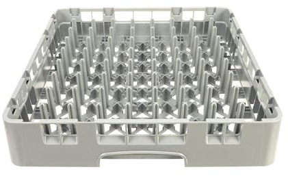 Cambro PR314 Dishwasher Rack, Peg Dish, Grey