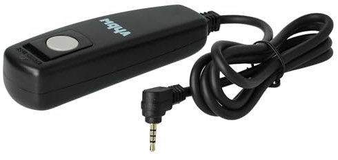 vhbw Disparador Remoto a Distancia Cable Compatible con Leica Digilux 2 Cámara
