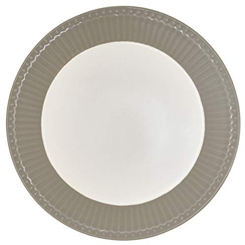 GreenGate Porzellan-Teller, Alice Warm Grey