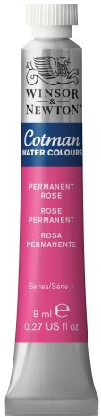 Winsor & Newton - Permanent Rose Cotman Water Colour Paint - 8ml