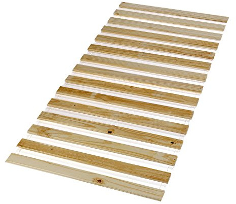 IDIMEX Sommier en pin Massif 15 Lattes sans Cadre Compatible Couchage 90 x 190 cm et 90 x 200 cm