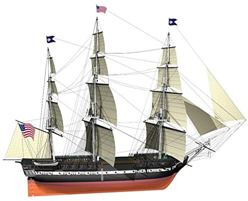 Billing Boats 1:100 Scale U.S.S Constitution Model Building Kit
