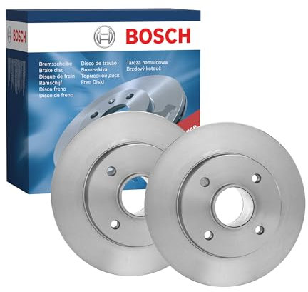 Bosch BD1290 Discos de freno, certificación ECE-R90, 1 juego de 2 discos