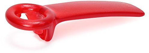 BRIX B-2121-R JarKey Frost coperchio apribottiglie, trasparente rosso