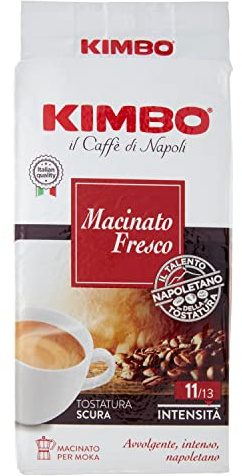 Kimbo Caffè Macinato Fresco - Confezione da 250g