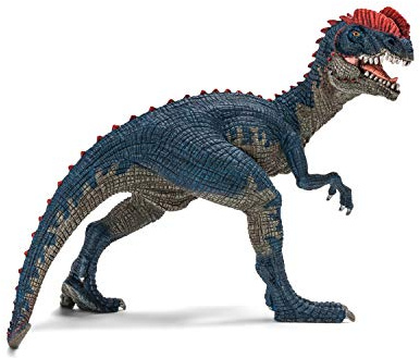 Schleich 14567 Dilophosaure, dès 5 Ans, Dinosaurs - Figurine, 15,5 x 8,5 x 11,5 cm
